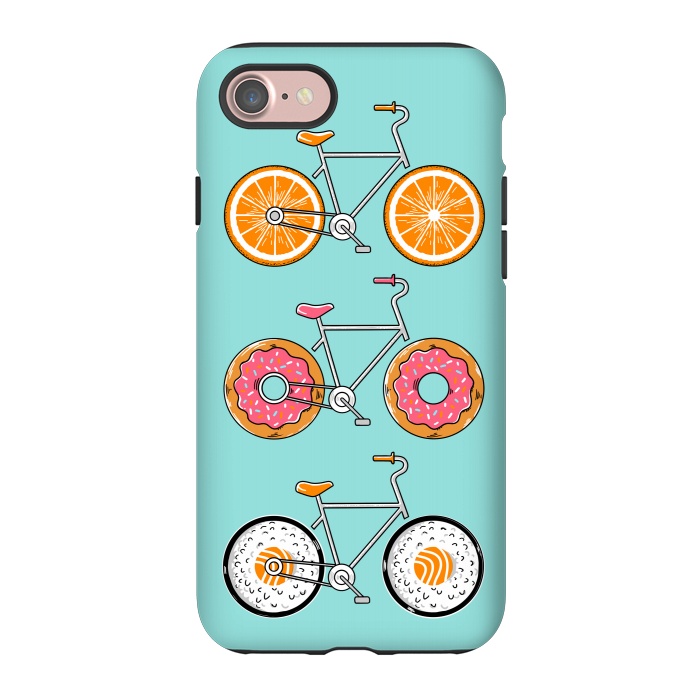 iPhone 7 StrongFit Food Bicycle by Coffee Man