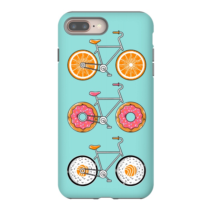 iPhone 7 plus StrongFit Food Bicycle by Coffee Man