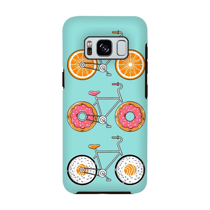 Galaxy S8 StrongFit Food Bicycle by Coffee Man