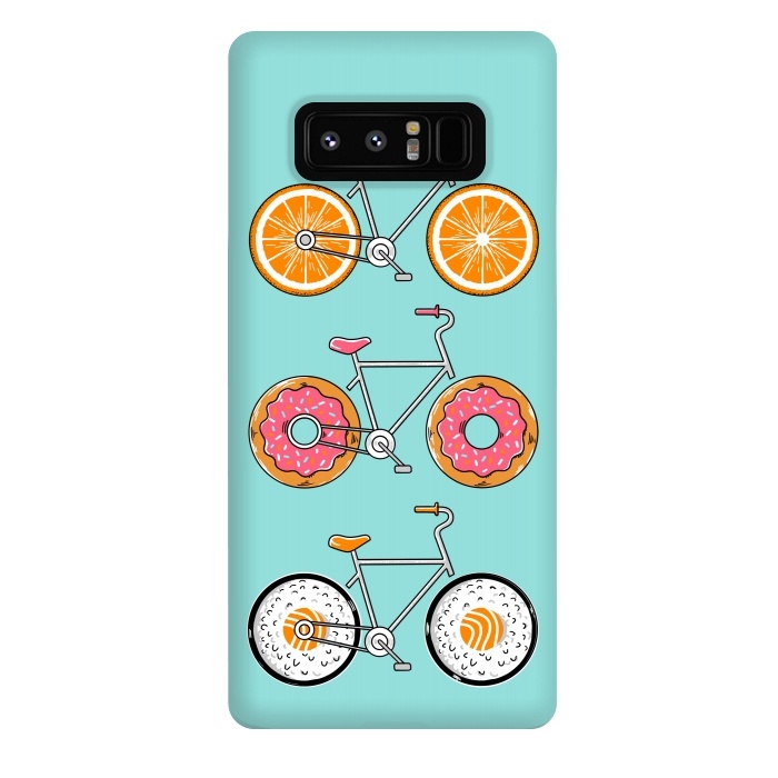 Galaxy Note 8 StrongFit Food Bicycle by Coffee Man