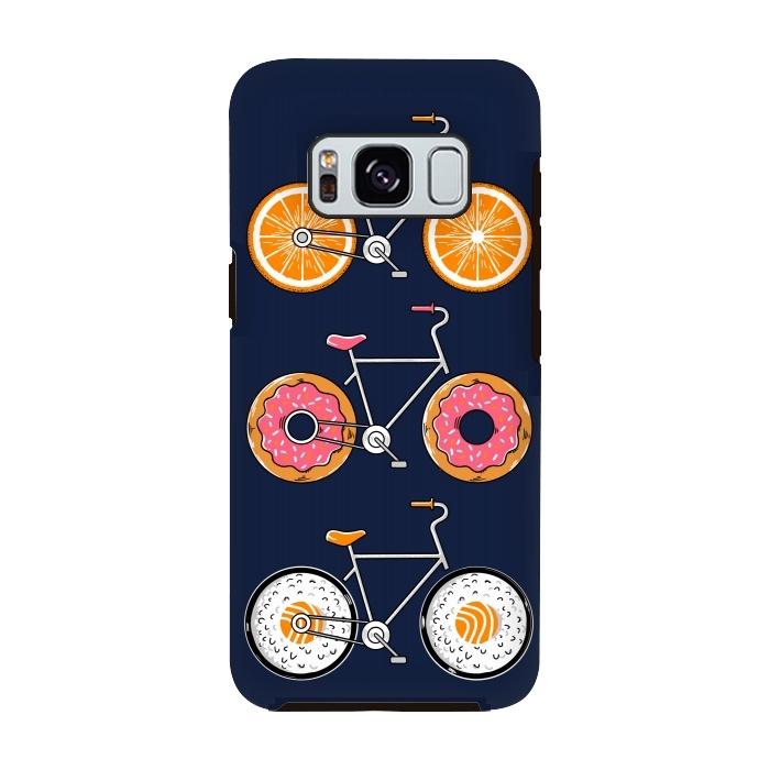 Galaxy S8 StrongFit Food Bicycle 2 by Coffee Man