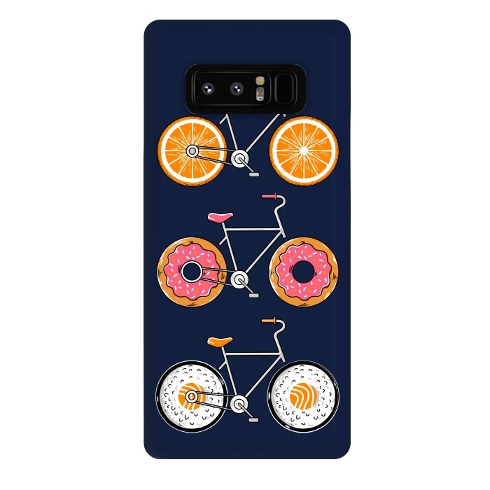 Galaxy Note 8 StrongFit Food Bicycle 2 by Coffee Man