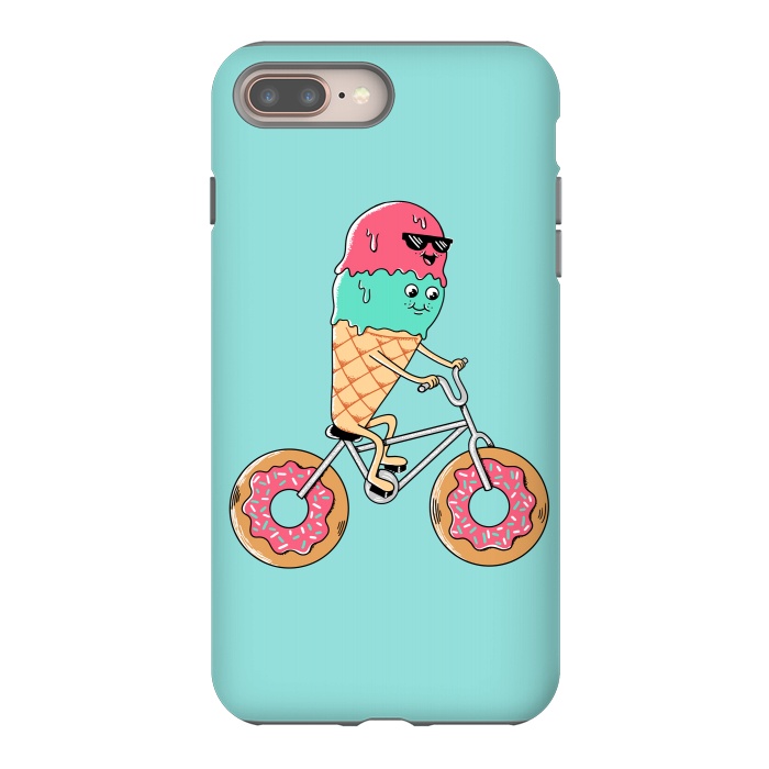 iPhone 7 plus StrongFit Donut Bicycle by Coffee Man
