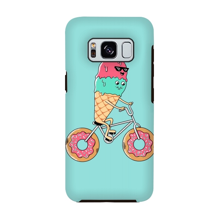 Galaxy S8 StrongFit Donut Bicycle by Coffee Man
