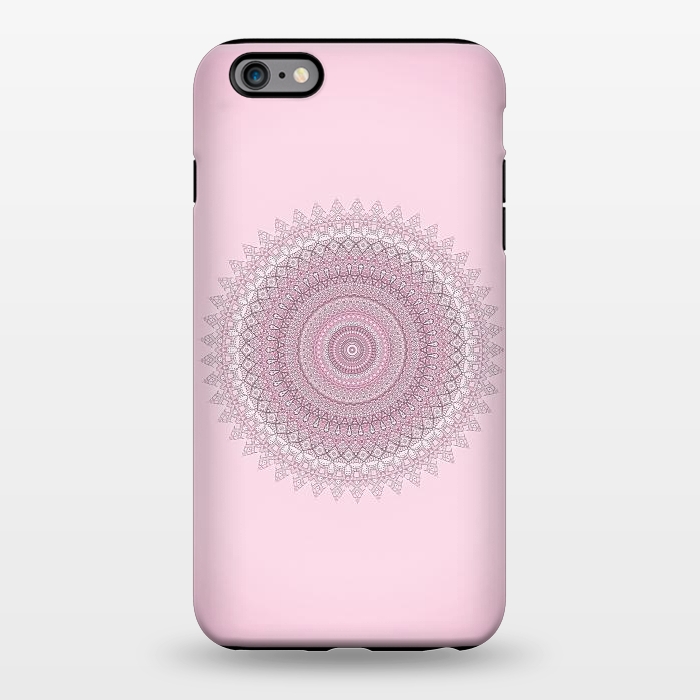 iPhone 6/6s plus StrongFit Soft Pink Mandala by Andrea Haase