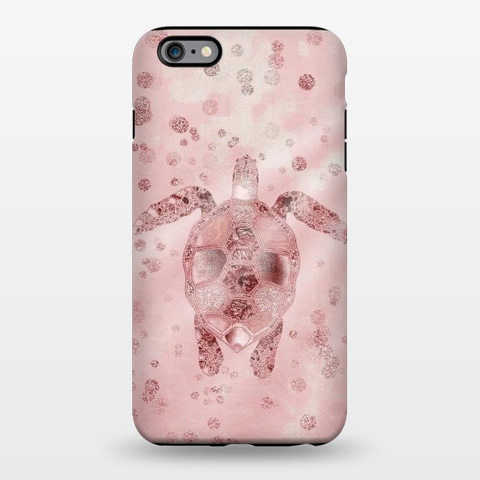 iPhone 6/6s plus StrongFit Glamorous Sea Turtle by Andrea Haase