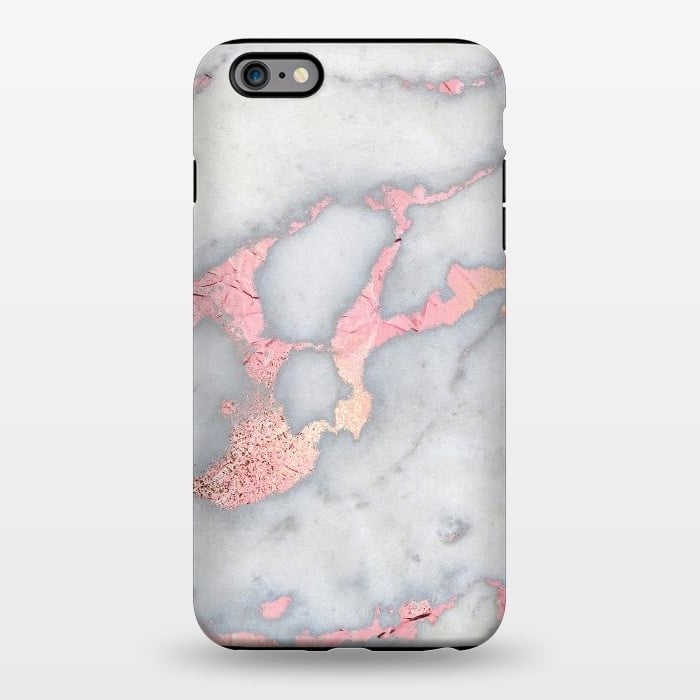 iPhone 6/6s plus StrongFit Marble with Rose Gold Veins by  Utart
