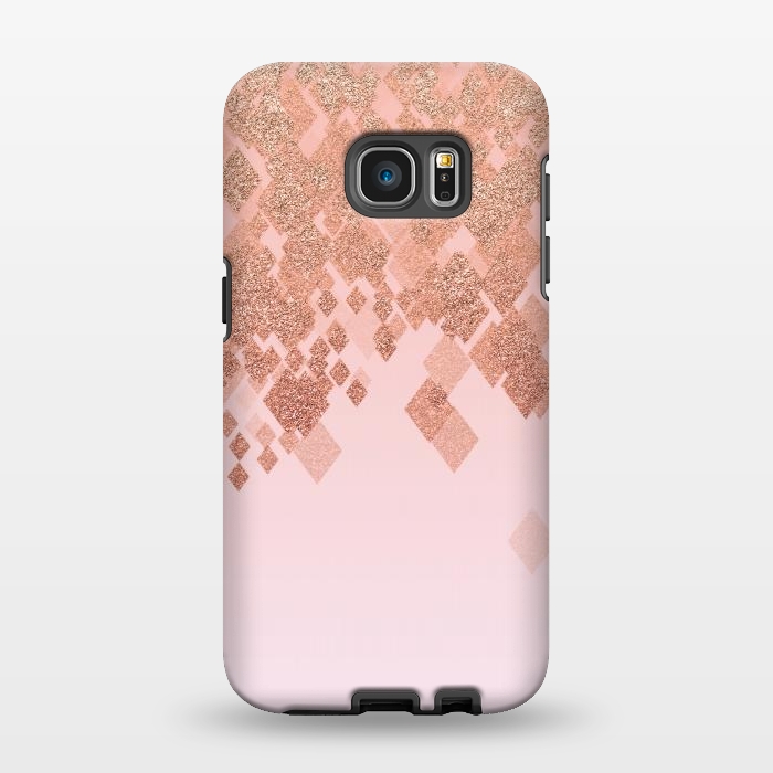 Galaxy S7 EDGE StrongFit Rose Gold Glamour by Andrea Haase