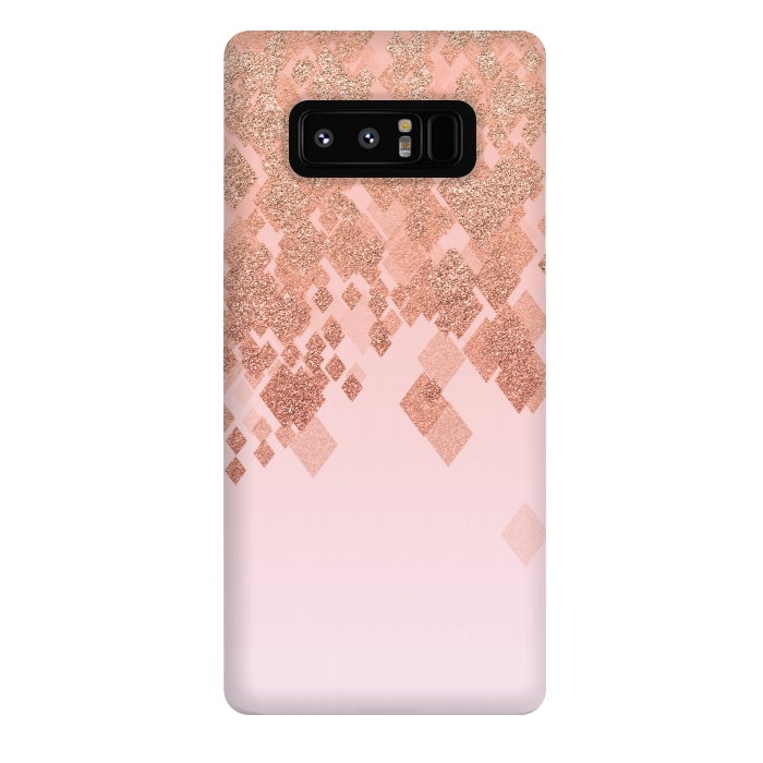 Galaxy Note 8 StrongFit Rose Gold Glamour by Andrea Haase