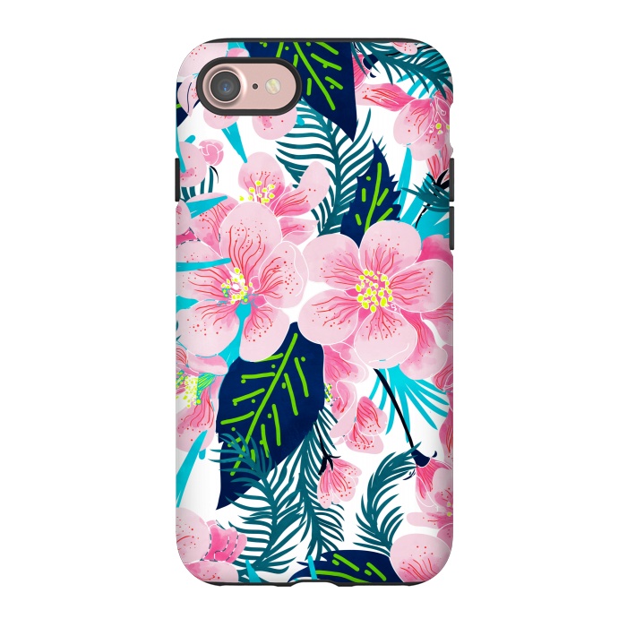 iPhone 7 StrongFit Floral Gift by Uma Prabhakar Gokhale