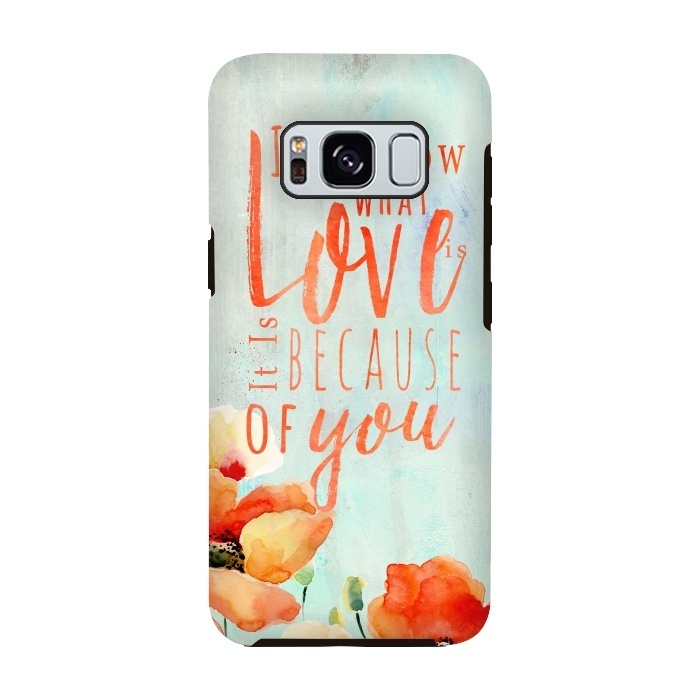 Galaxy S8 StrongFit About Love by  Utart