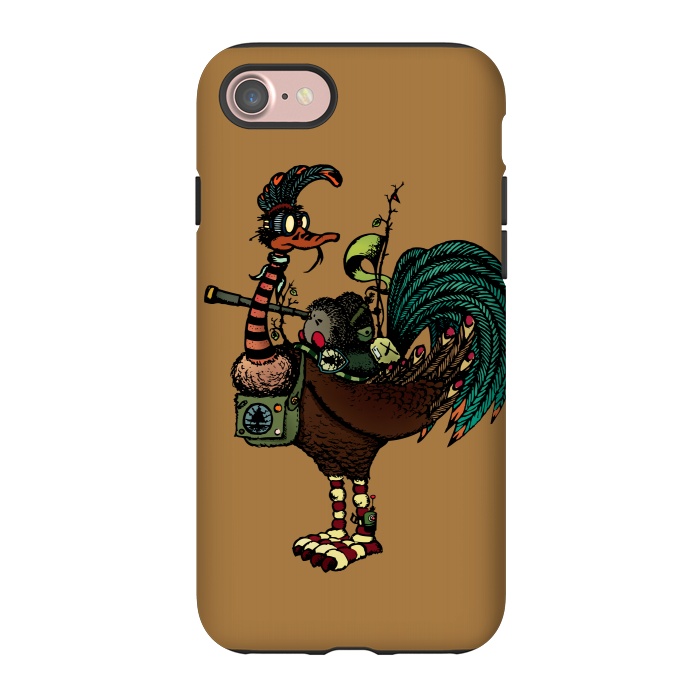 iPhone 7 StrongFit NATURE WARRIORS - SCOUTS - COLOR V by Mangulica