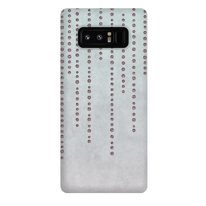 Galaxy Note 8 StrongFit Soft Pink Rhinestone Embellishment by Andrea Haase