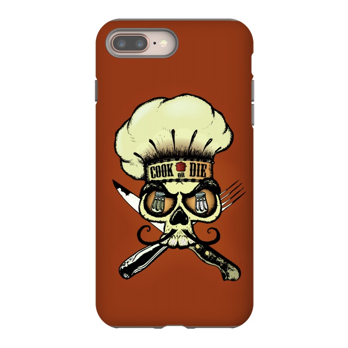 iPhone 7 plus StrongFit COOK OR DIE by Mangulica