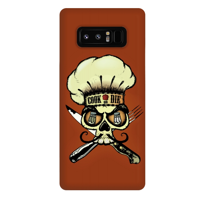 Galaxy Note 8 StrongFit COOK OR DIE by Mangulica