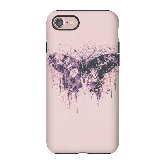 iPhone 7 StrongFit Artsy Butterfly  by Andrea Haase
