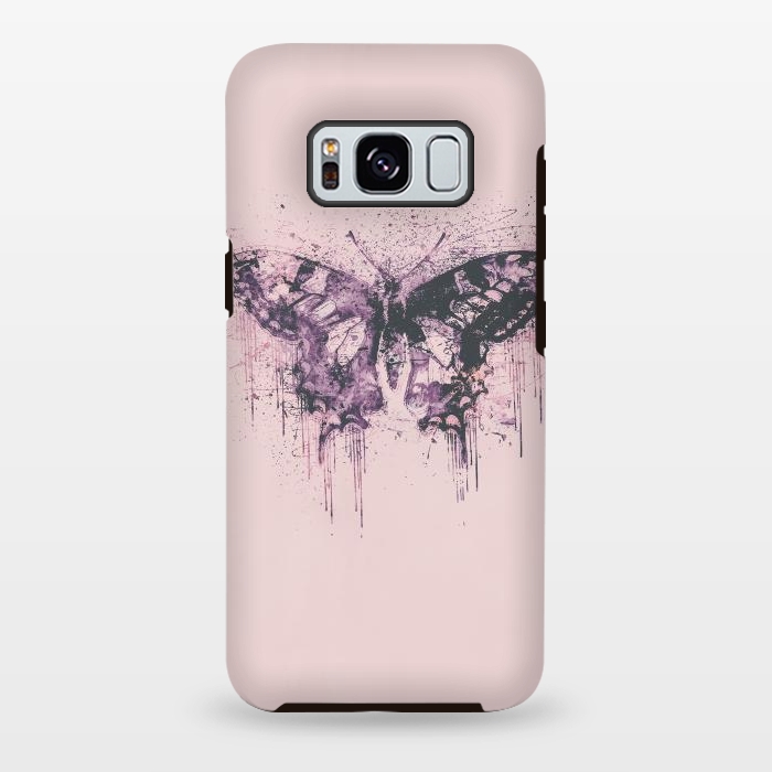 Galaxy S8 plus StrongFit Artsy Butterfly  by Andrea Haase