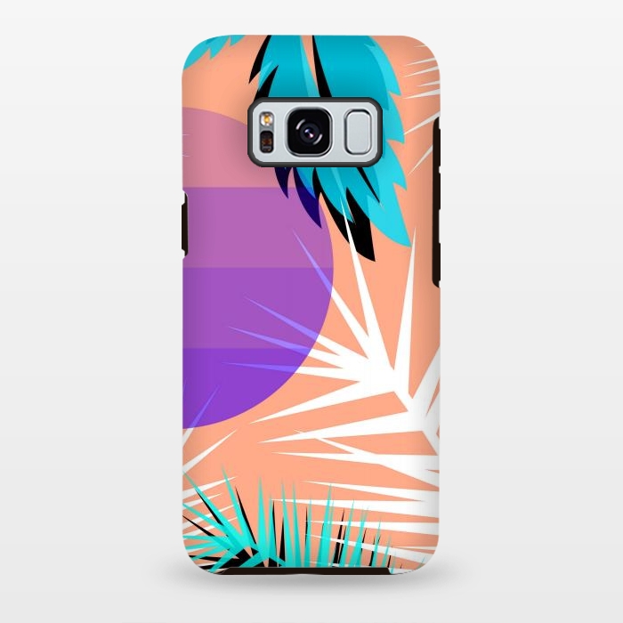 Galaxy S8 plus StrongFit tropical pattern by MALLIKA
