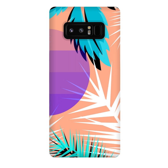 Galaxy Note 8 StrongFit tropical pattern by MALLIKA
