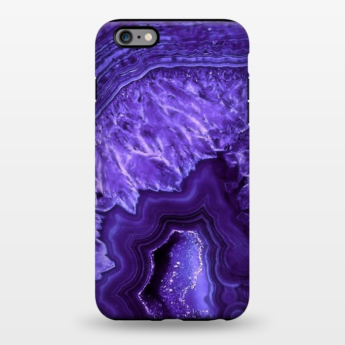 iPhone 6/6s plus StrongFit Ultra Violet Pantone Agate Geode by  Utart