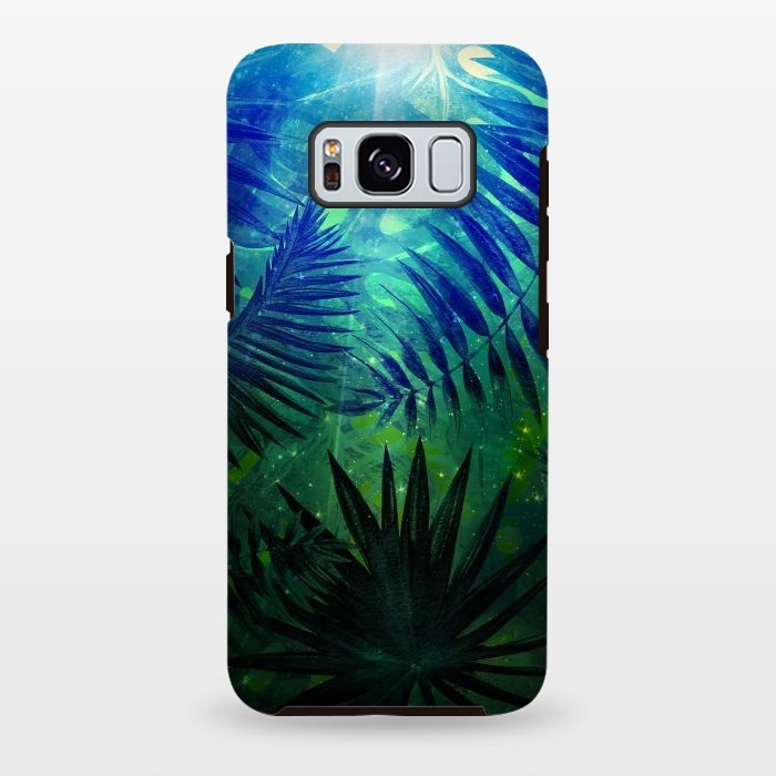 Galaxy S8 plus StrongFit Aloha Blue Jungle Night by  Utart