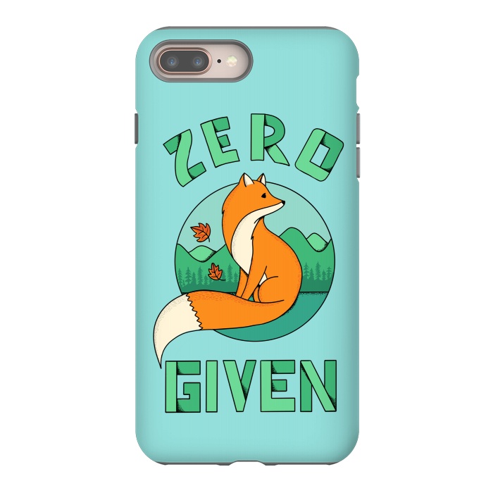 iPhone 7 plus StrongFit Zero Fox Given by Coffee Man