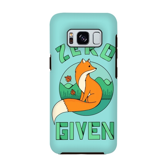 Galaxy S8 StrongFit Zero Fox Given by Coffee Man