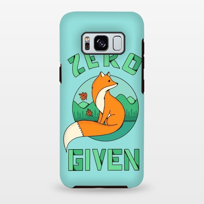 Galaxy S8 plus StrongFit Zero Fox Given by Coffee Man