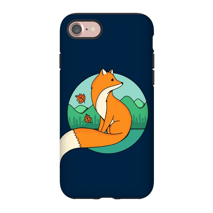 iPhone 7 StrongFit Fox 2 by Coffee Man