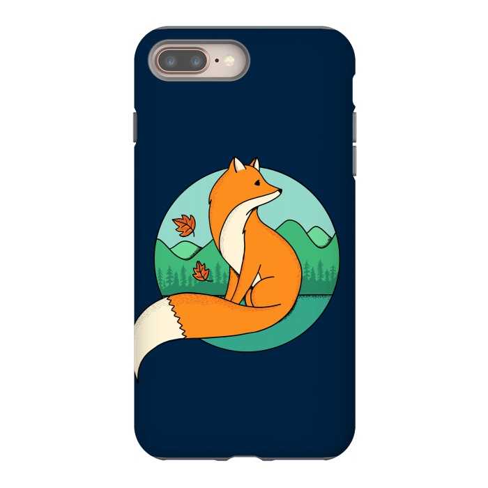 iPhone 7 plus StrongFit Fox 2 by Coffee Man