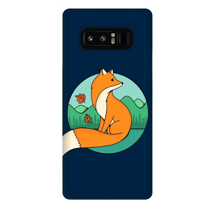 Galaxy Note 8 StrongFit Fox 2 by Coffee Man