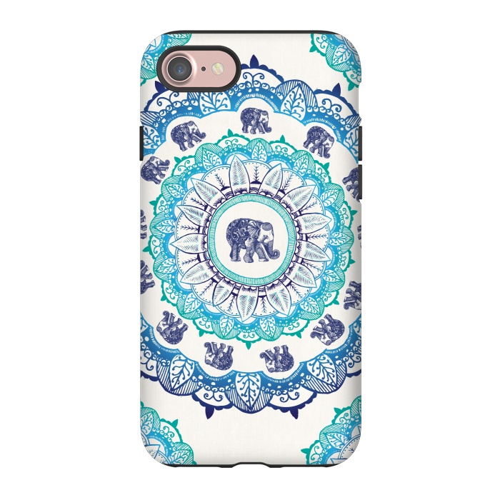iPhone 7 StrongFit Lucky Elephant  by Rose Halsey