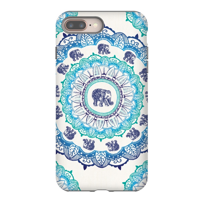 iPhone 7 plus StrongFit Lucky Elephant  by Rose Halsey