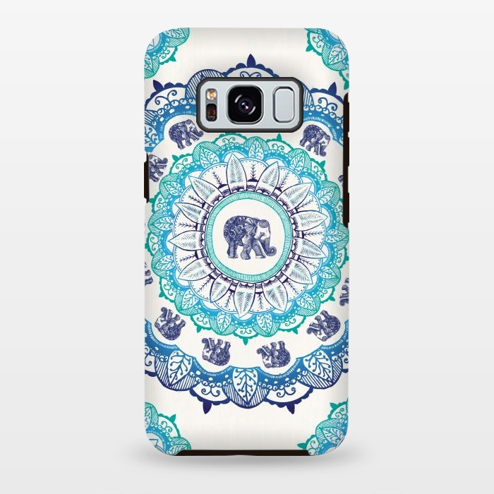Galaxy S8 plus StrongFit Lucky Elephant  by Rose Halsey