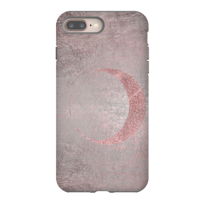 iPhone 7 plus StrongFit Rose Gold Half Moon 2 by Andrea Haase