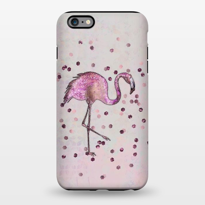 iPhone 6/6s plus StrongFit Glamorous Flamingo by Andrea Haase