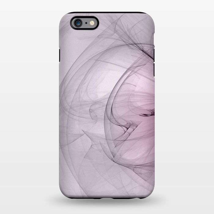 iPhone 6/6s plus StrongFit Purple Fractal Dreams by Andrea Haase