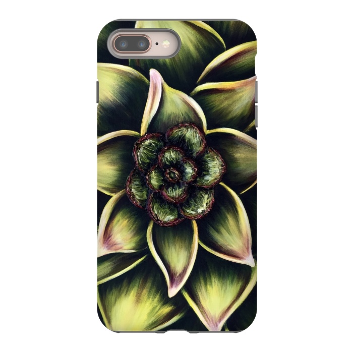 iPhone 7 plus StrongFit Succulent by Denise Cassidy Wood