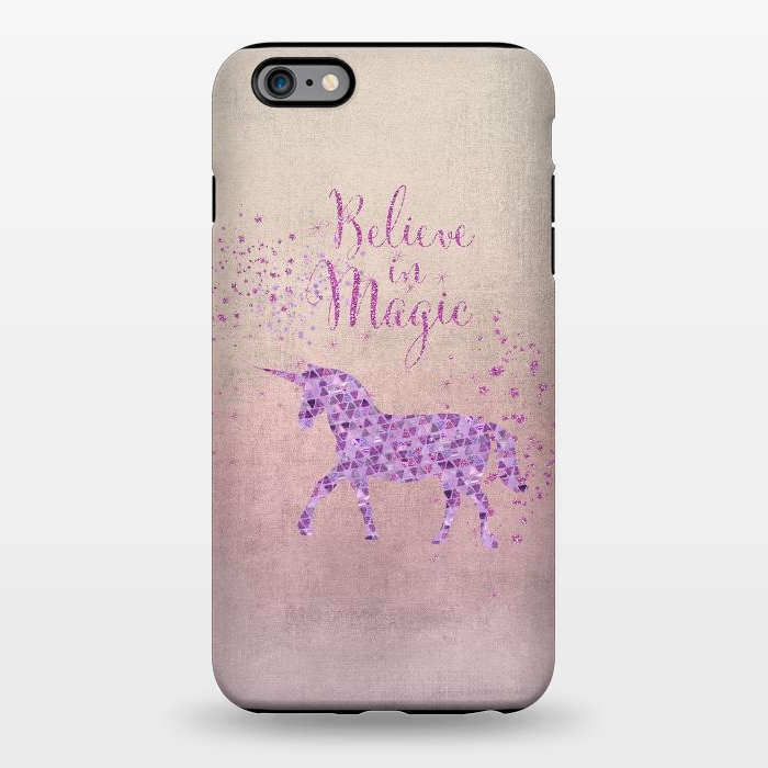 iPhone 6/6s plus StrongFit Unicorn Believe In Magic by Andrea Haase