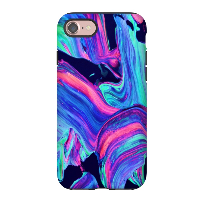iPhone 7 StrongFit Neon abstract #charm by ''CVogiatzi.