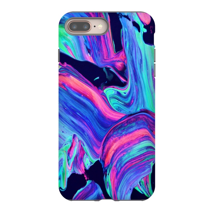 iPhone 7 plus StrongFit Neon abstract #charm by ''CVogiatzi.