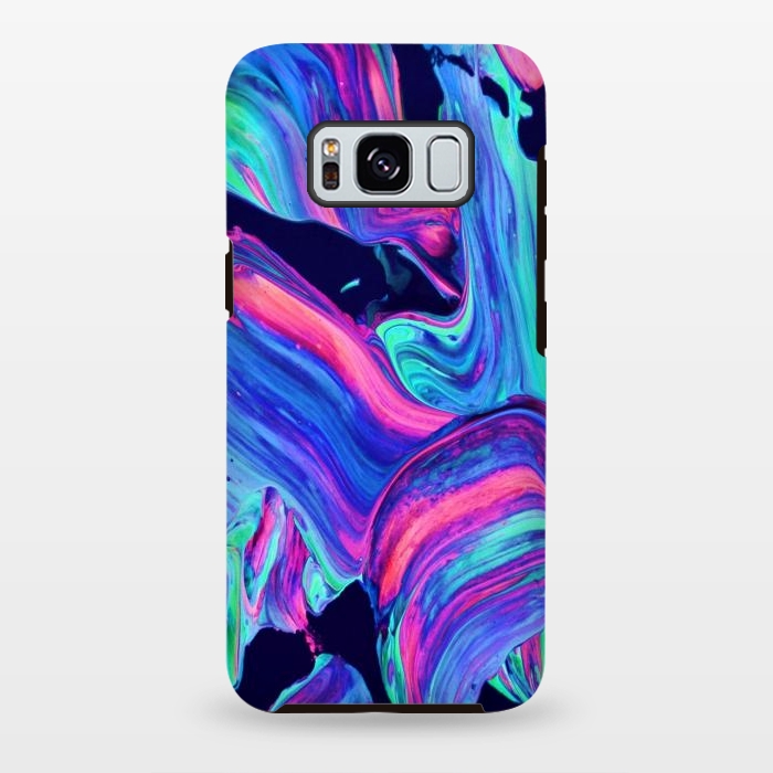 Galaxy S8 plus StrongFit Neon abstract #charm by ''CVogiatzi.