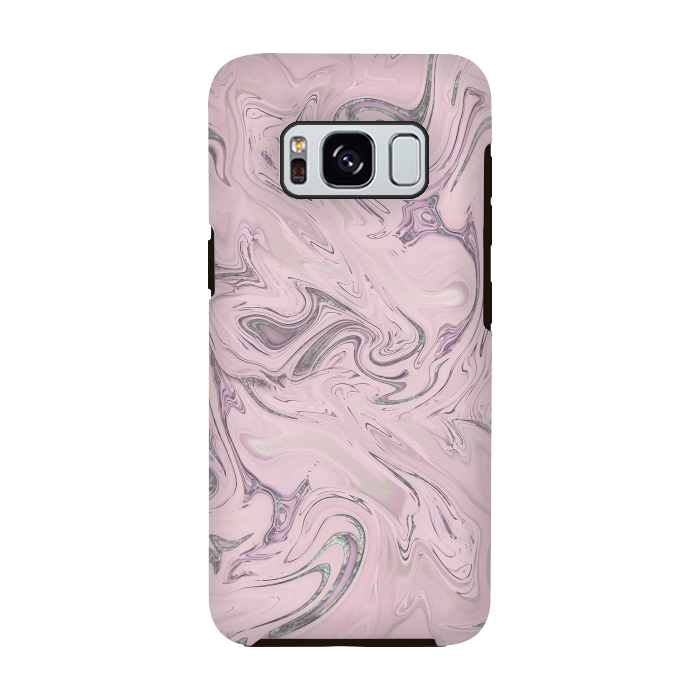Galaxy S8 StrongFit Retro Style Marble Soft Pastel 2 by Andrea Haase