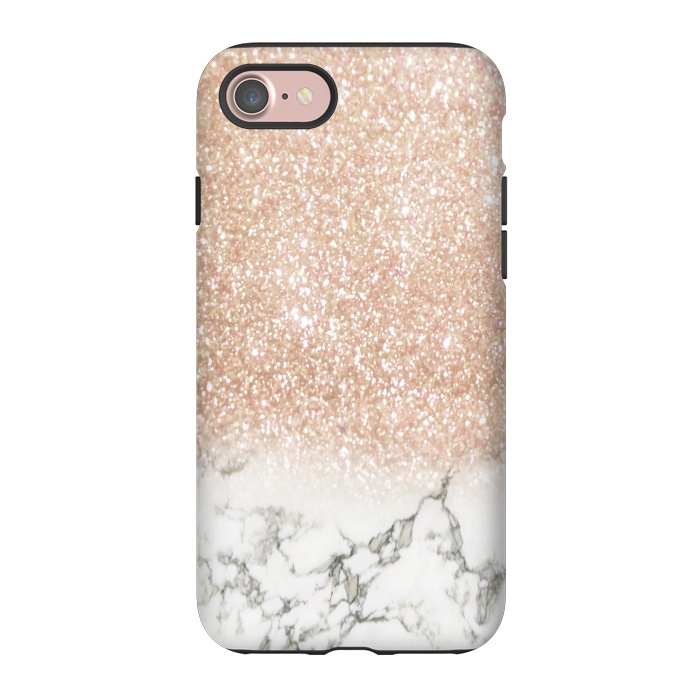 iPhone 7 StrongFit Marble & Stardust Ombre by ''CVogiatzi.