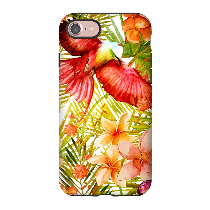 iPhone 7 StrongFit Tropical Bird in Jungle by  Utart