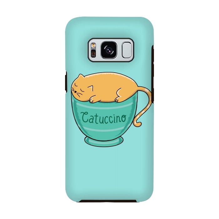 Galaxy S8 StrongFit Cattuccino by Coffee Man