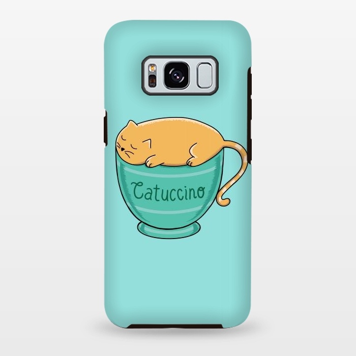 Galaxy S8 plus StrongFit Cattuccino by Coffee Man