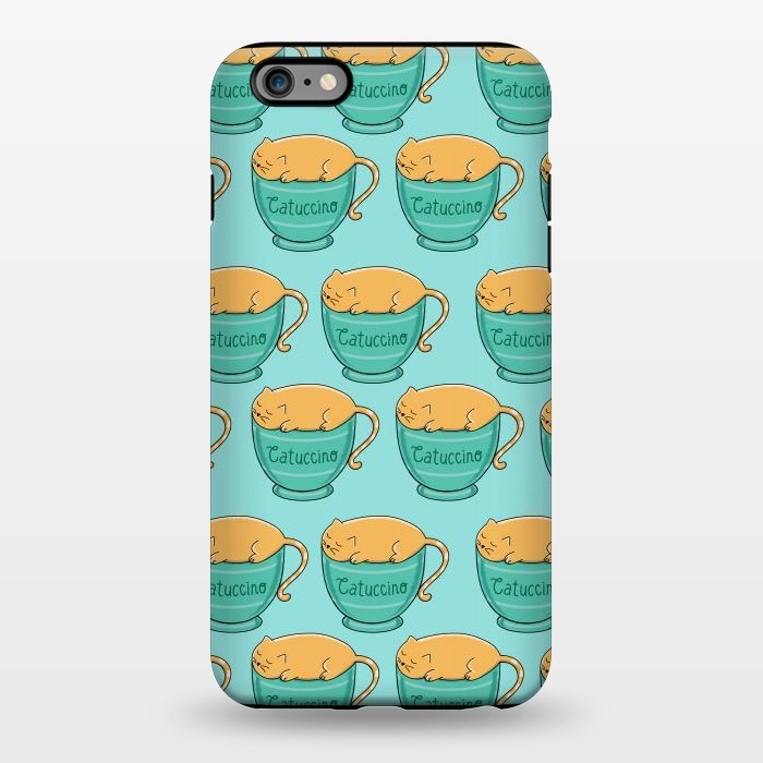iPhone 6/6s plus StrongFit Catuccino Pattern by Coffee Man