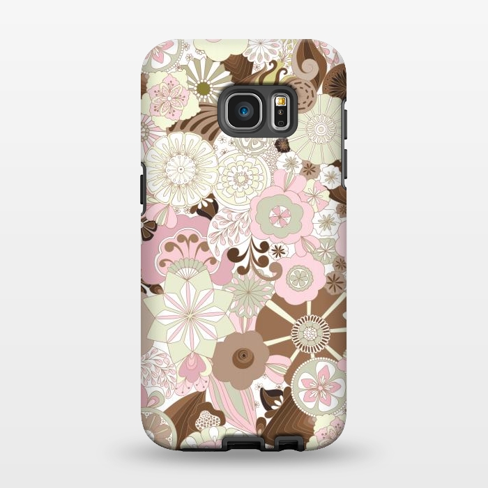 Galaxy S7 EDGE StrongFit Flowers, Flowers Everywhere by Paula Ohreen