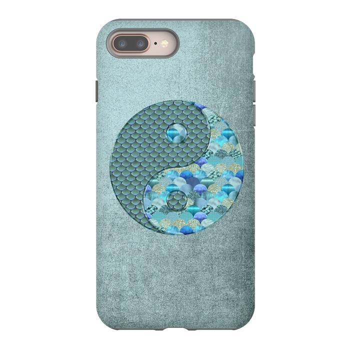 iPhone 7 plus StrongFit Yin Yang Ocean Spirit by Andrea Haase